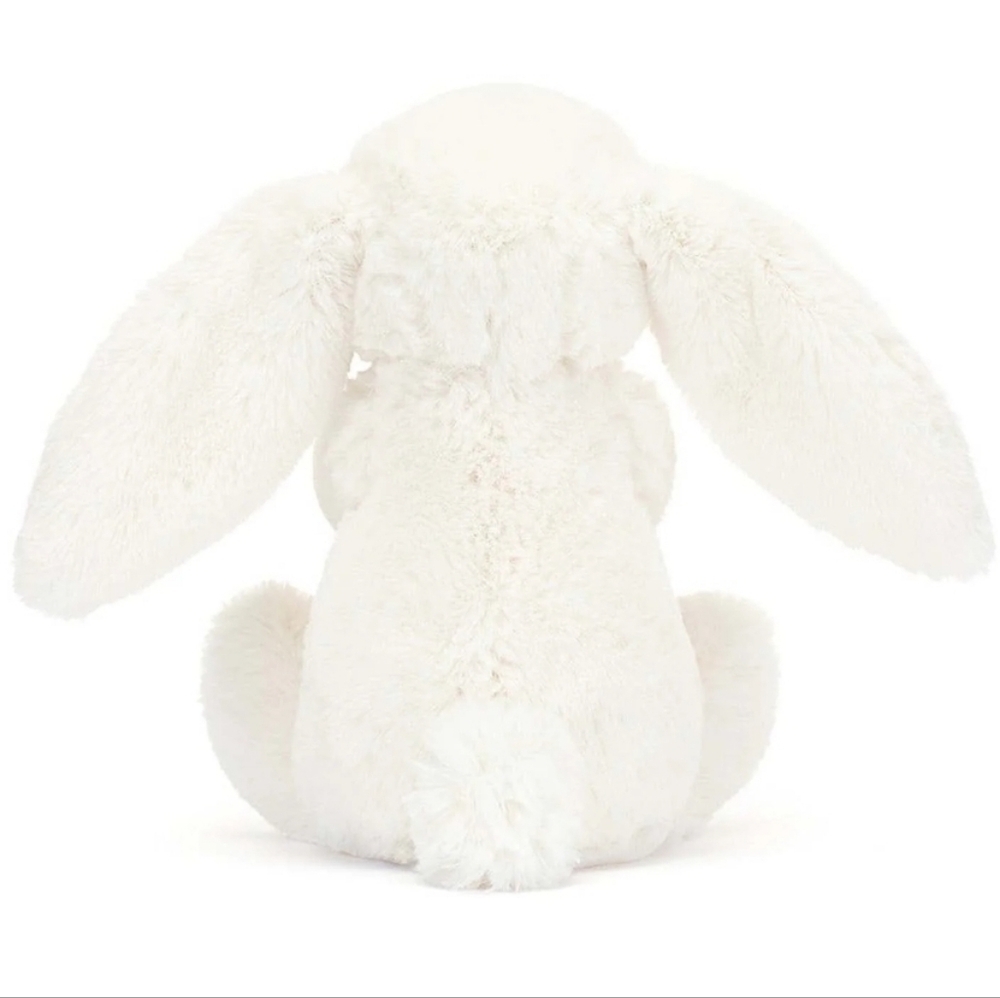 Jellycat White Bunny with Orange Carrot - Picture 4 of 6